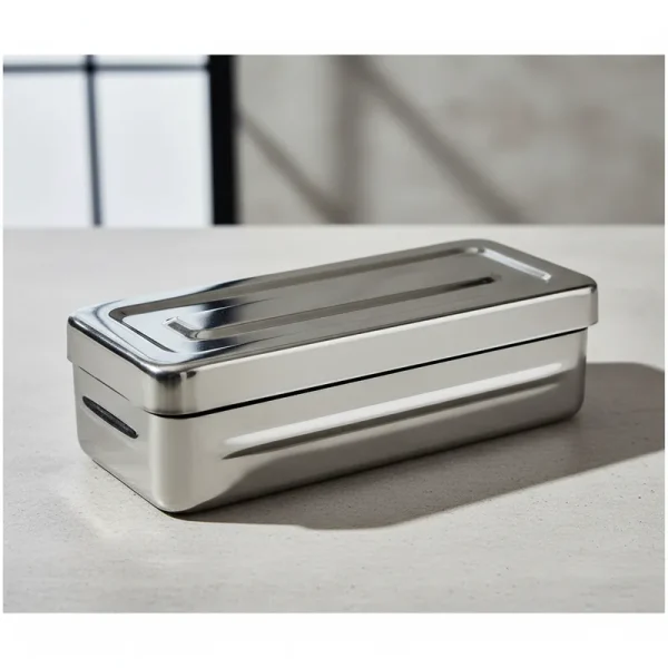Caja De Acero Inoxidable Chica