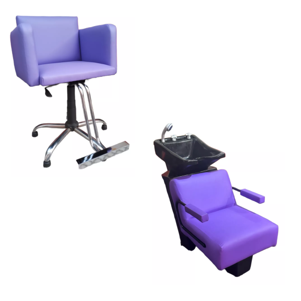 COMBO PELUQUERIA: Lavacabezas + Silla de Corte