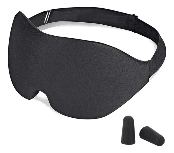 Antifaz para Dormir Relajante + Tapones de Oído - Sucerita