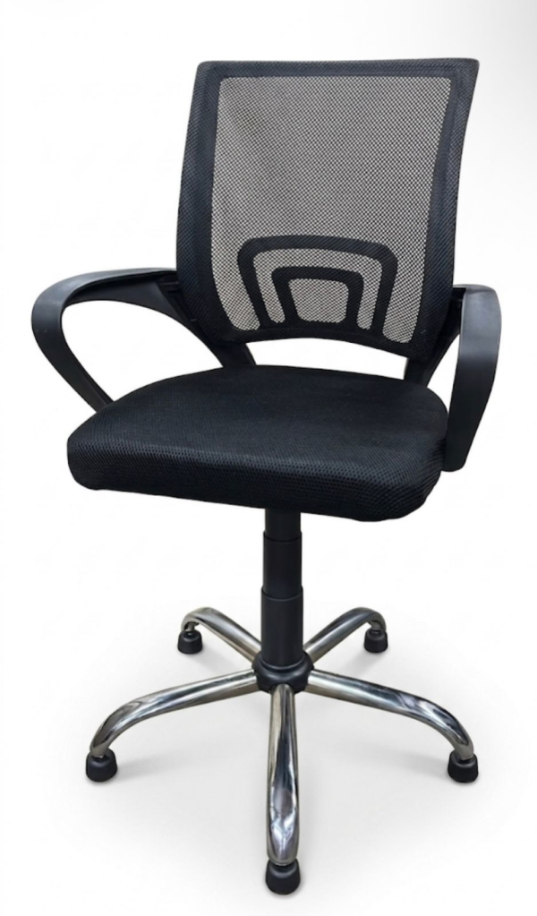 Silla Ergonómica Oficina Escritorio Computadora Sillon Negro Malla