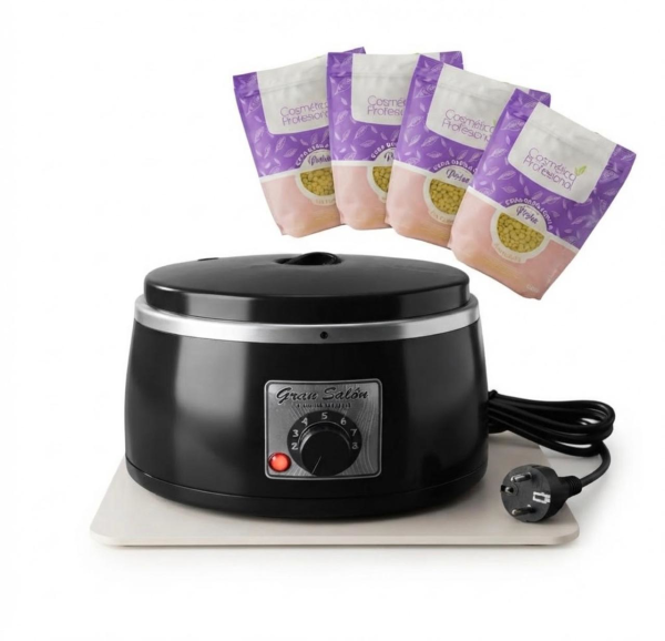 COMBO DEPILACION: Fundidor 4kg + Cera x800gr